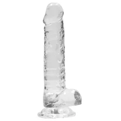Real Rock Crystal Gode Crystal Clear 14 x 3.5cm Transparent